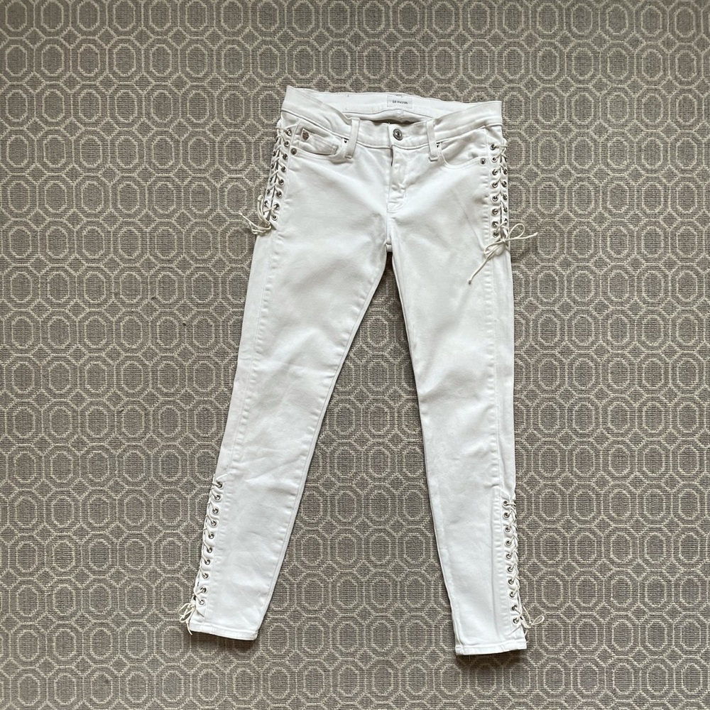 HUDSON WHITE DENIM